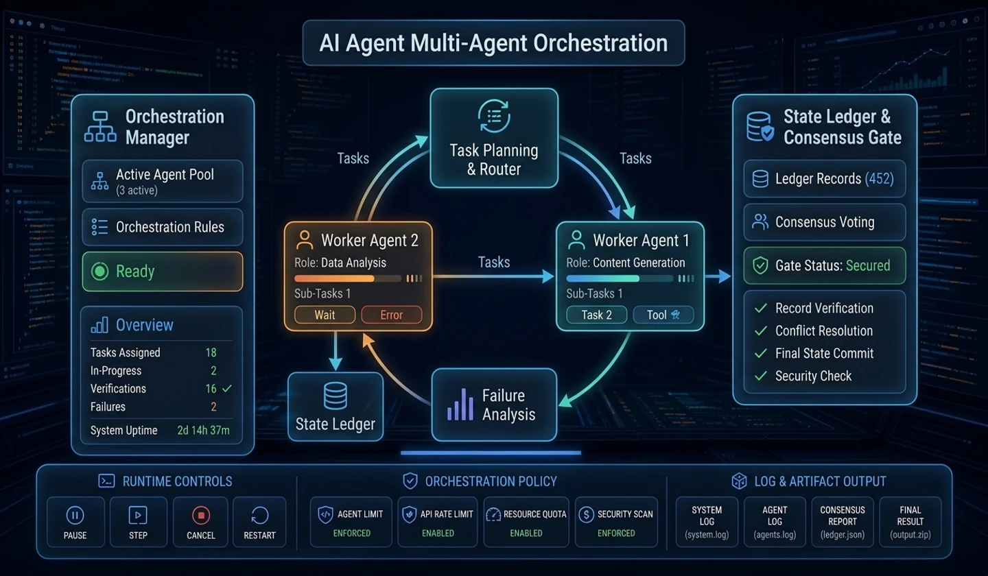 Orchestration and Multi-Agent Systems: Supervisor Routing and HITL Approval Gates hero image