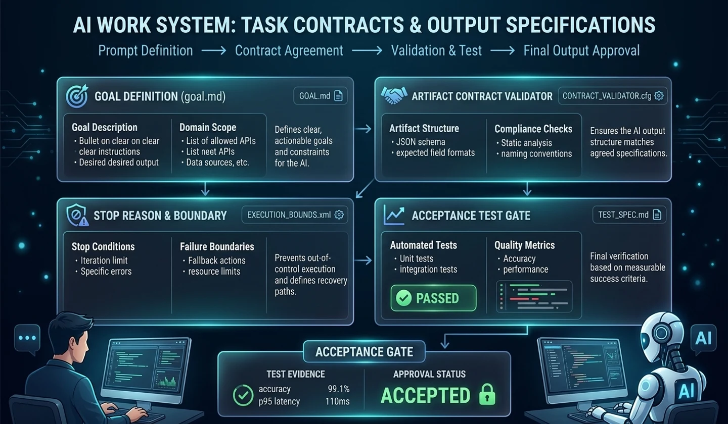 Teams That Use AI Coding Tools Well Write Task Contracts, Not Just Prompts hero image
