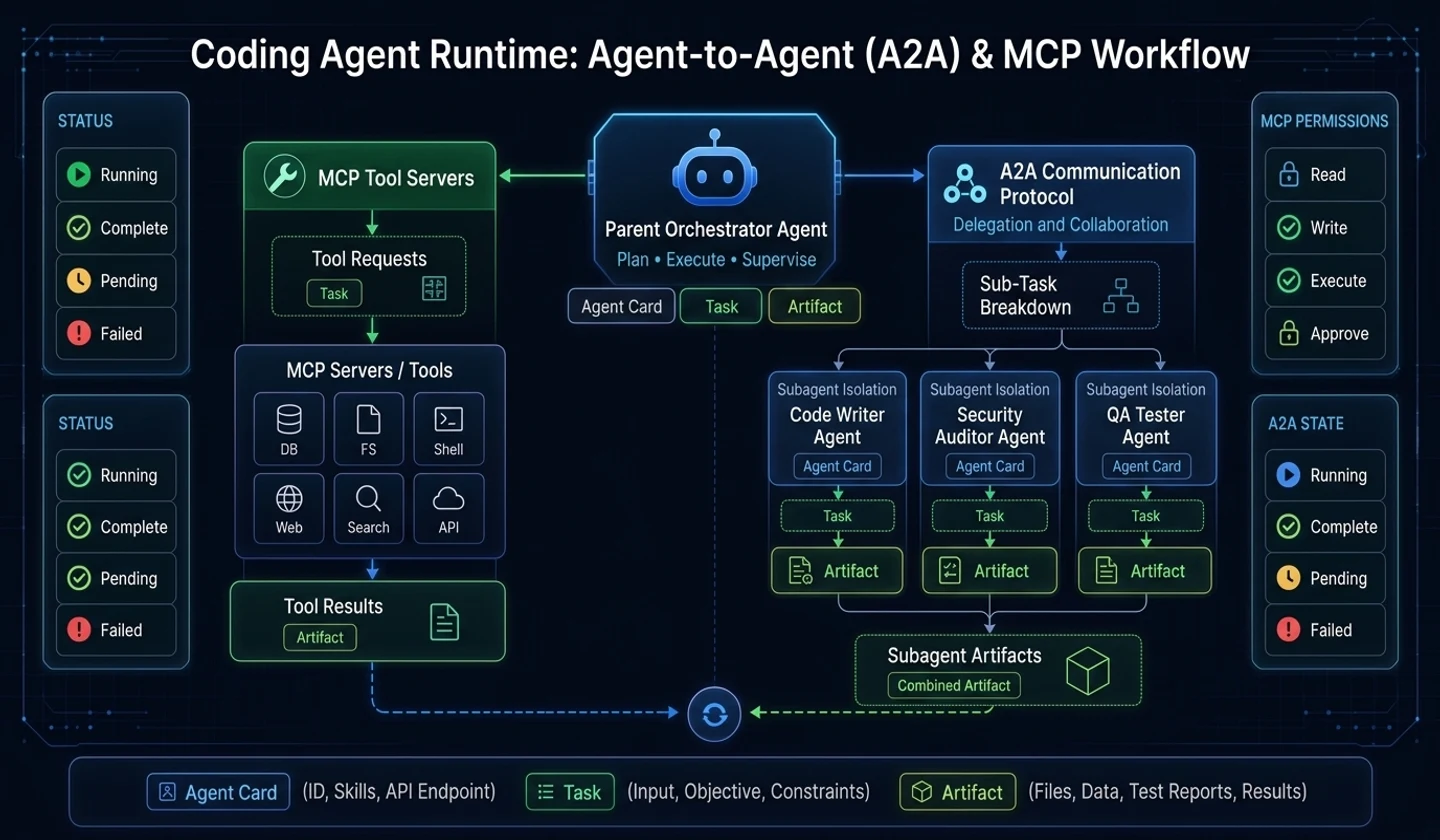 Multi-Agent Development Workflows Through A2A and MCP hero image