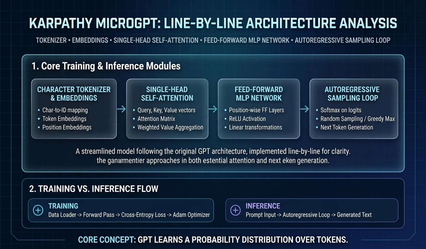 Dissecting Karpathy's microgpt.py Line by Line hero image