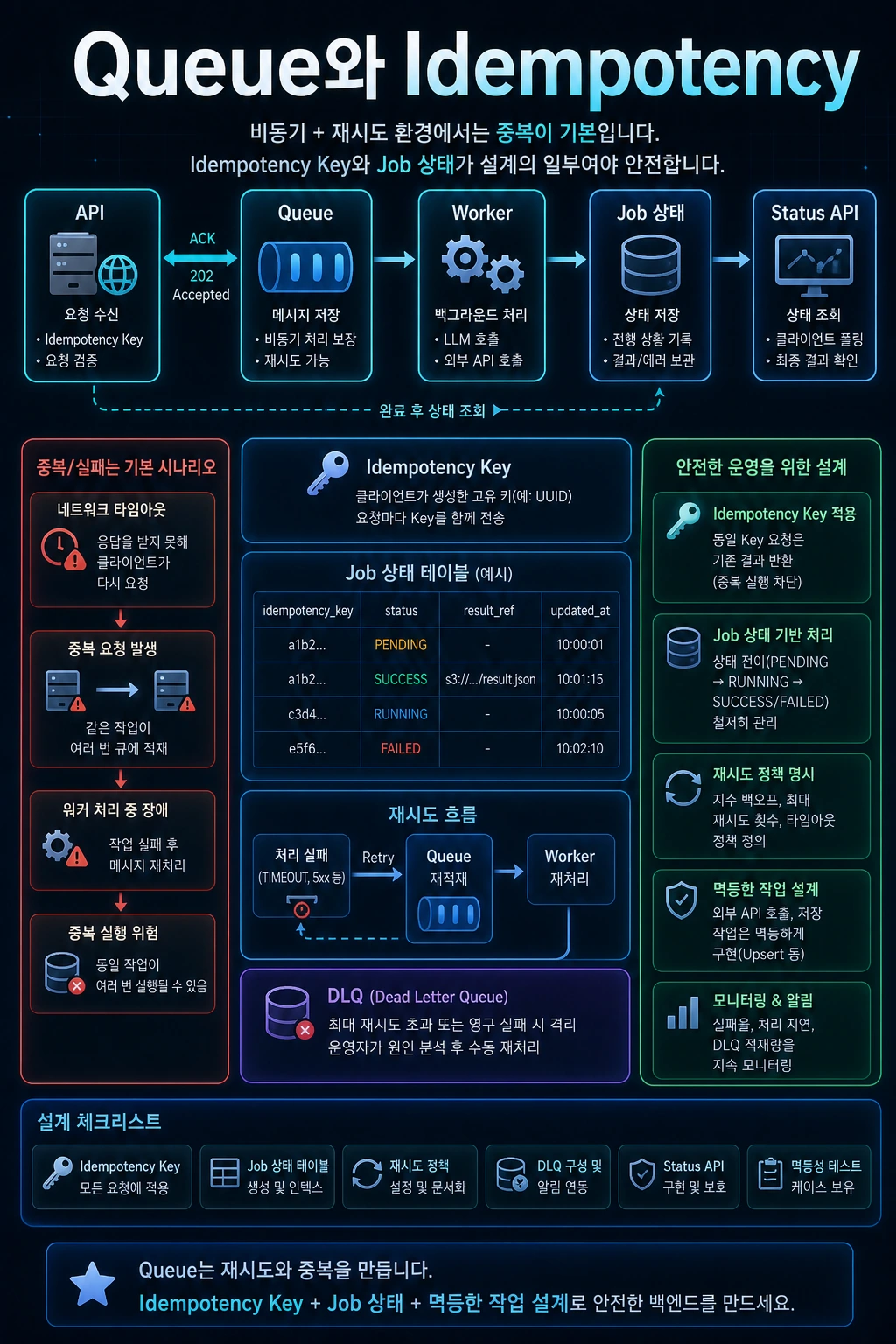 Queue와 Idempotency hero image