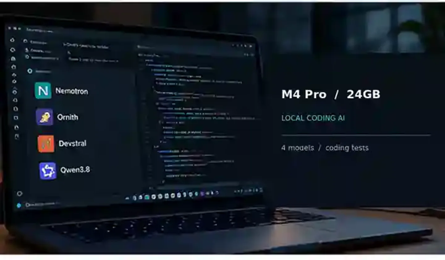 MacBook 24GB로 유료 AI 코딩 도구를 대체할 수 있을까? hero image